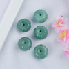 Natural Carved Green Aventurine Pumpkin Crystal Gemstone Pumpkin Carving