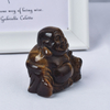  2 inch Hand Carved Natural Tiger Eye Jade Mini Nile Buddha Figurines 
