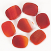 100% Natural Jade Gemstone Smooth Stone Engrave 7 Chakra Stone Set