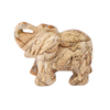 1.5 Inch Hand Carved Picture Jasper Elephant Crystal Animal Figurines