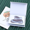 Natural Grey Agate Gua Sha Stone Factory Direct Wholeslae Price Gua Sha Massage Tool Facial Guasha for Sale