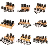 (1 Set) Black Spa Energy Stone Massage Set, Natural Guasha Hot Massage Stone Stones for Relaxation Or Anxiety Relief
