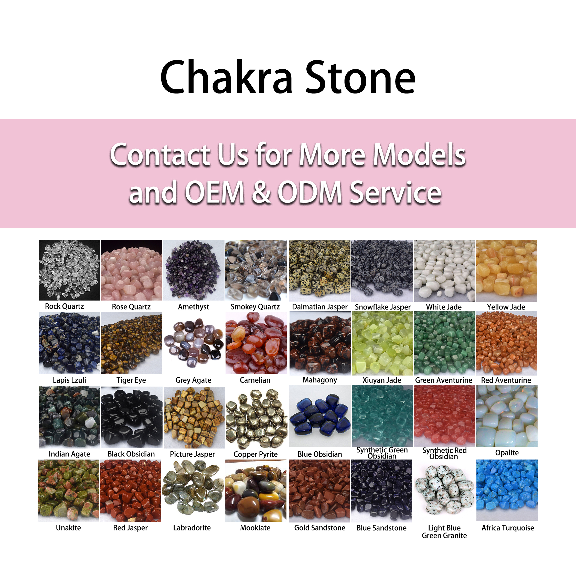 Wholesale Rose Quartz Tumbled Stone Natural Polished Gemstone Healing Chakra Stone (1KG)